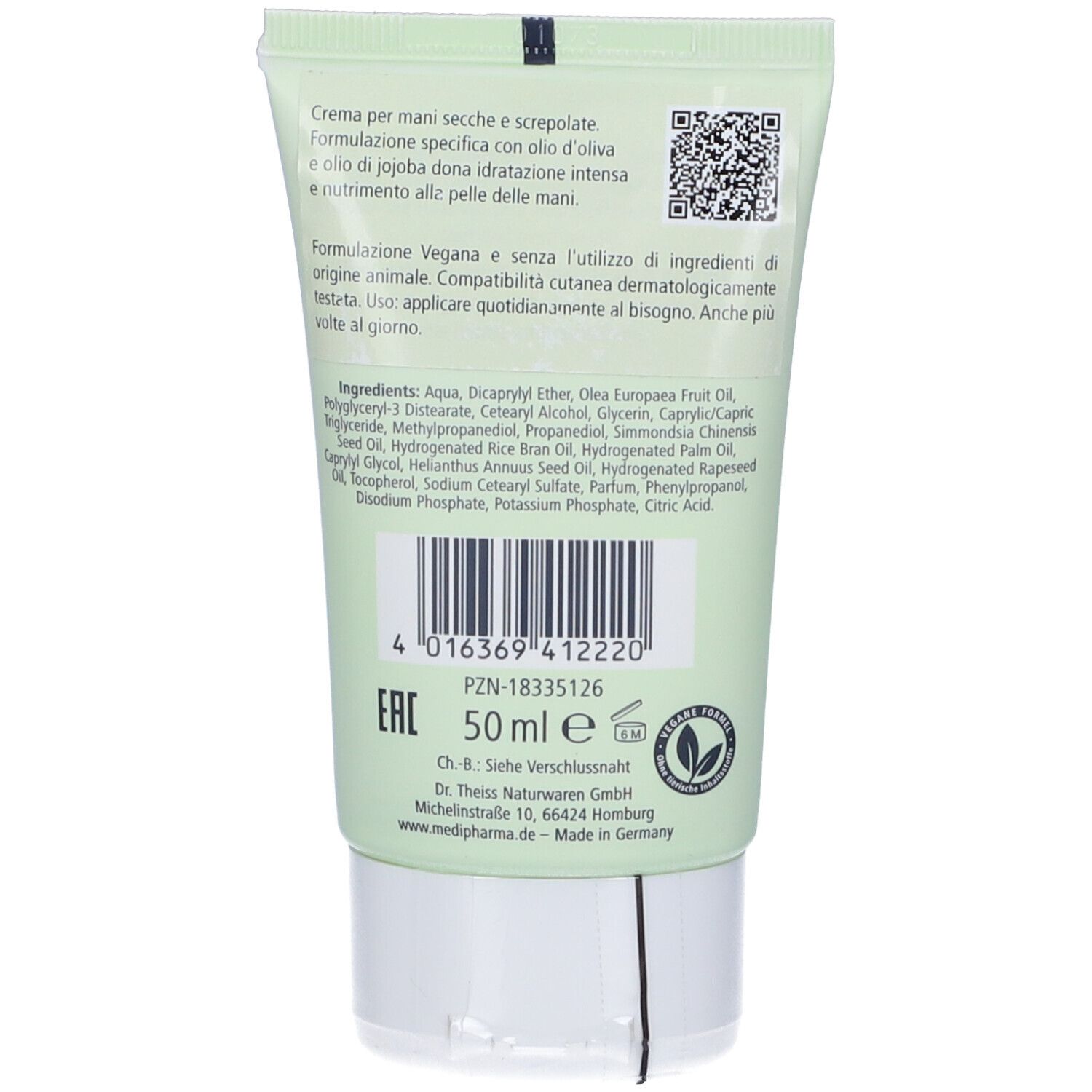 Medipharma Cosmetics OlivenöL Crema Mani-image