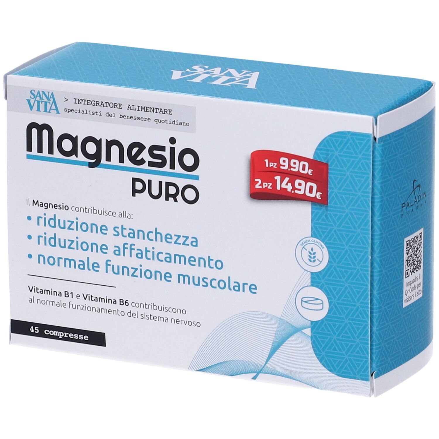 SANAVITA MAGNESIO PURO 45CPR - Immagine 6