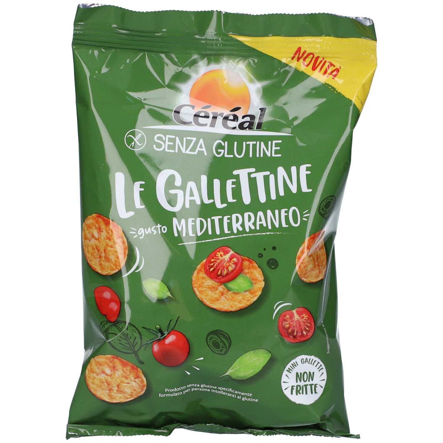 Céréal Senza Glutine Le Gallettine Gusto Mediterraneo