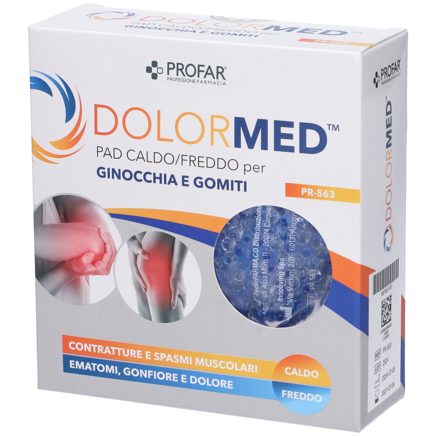 Profar Dolormed Pad Caldo/Freddo per Ginocchia e Gomiti