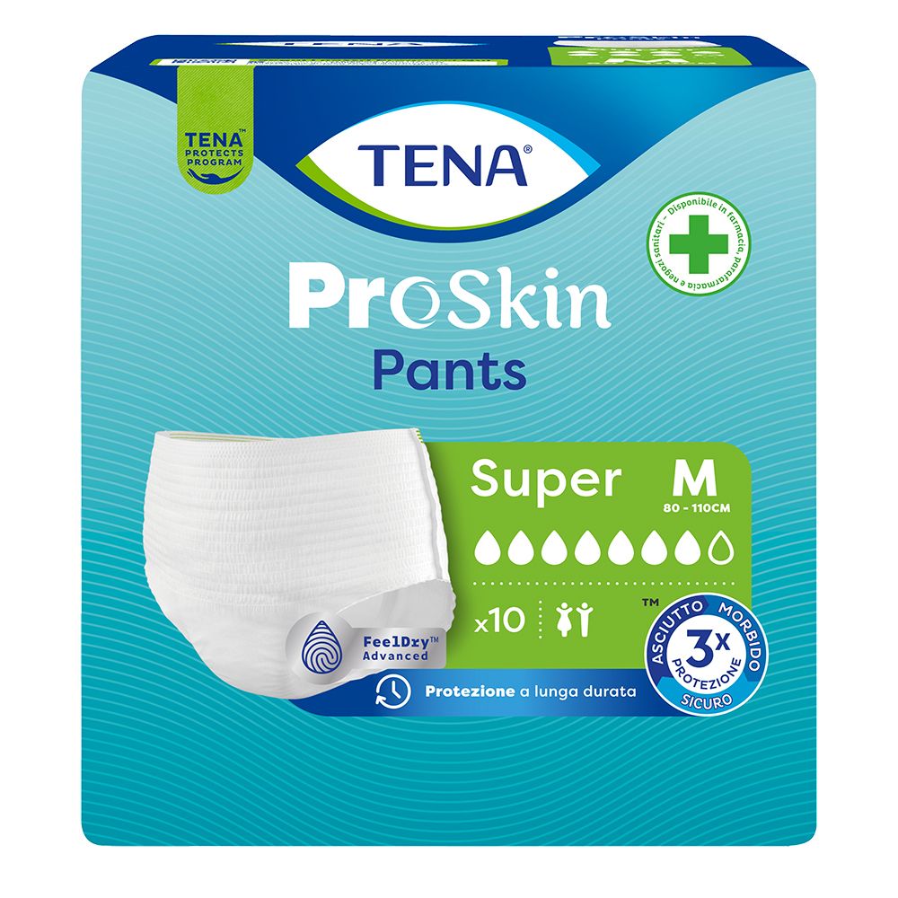 Tena Pants Super M 10Pz 10 St Windeln