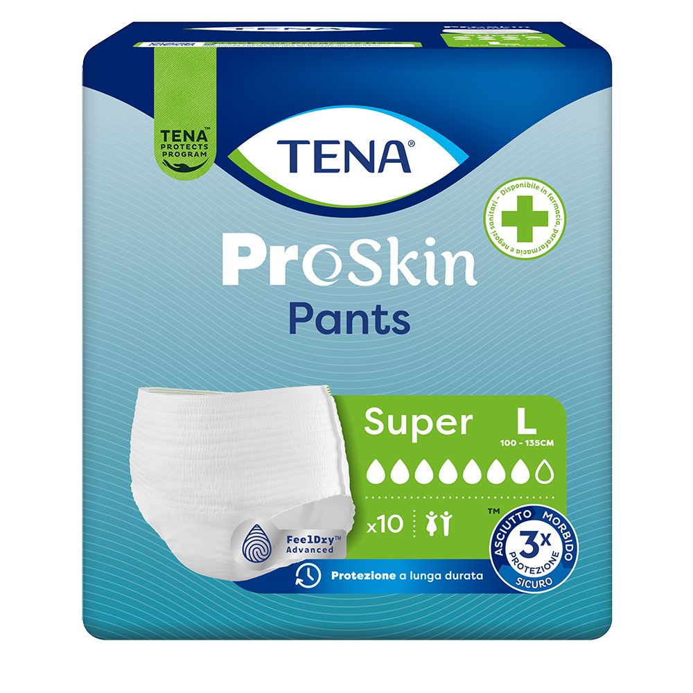 Tena Pants Super L 10Pz 10 St Windeln