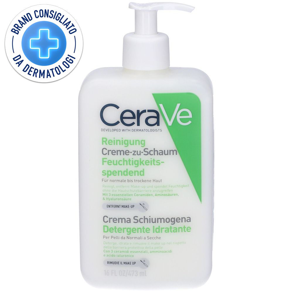 CeraVe Detergente Crema-Schiuma Idratante