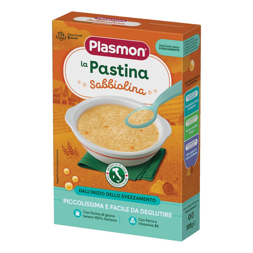 Plasmon Grano Pastina Sabbiolina Con Calcio E Ferro, 300G - Immagine 11