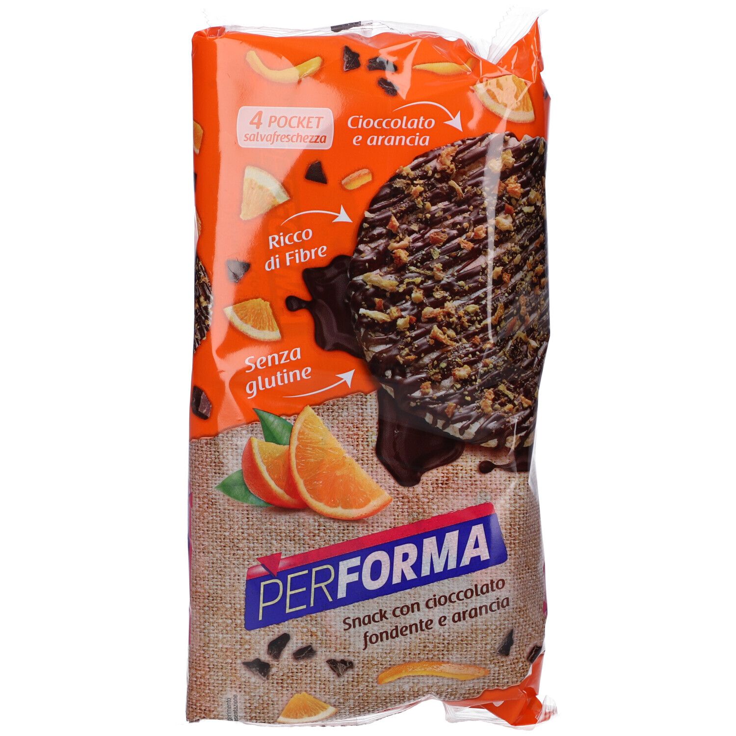 Performa Gallette Cioccolato Fondente e Arancia