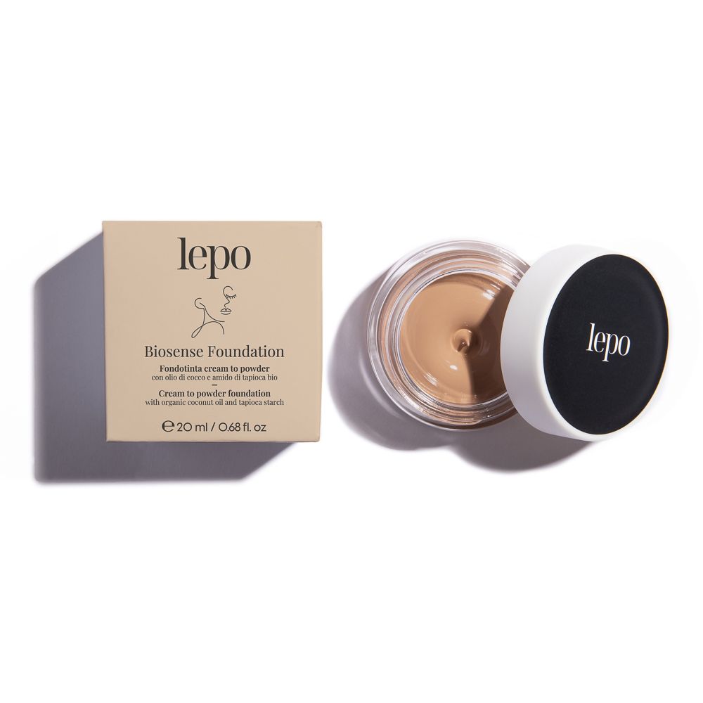 LEPO Biosense Foundation Fondotinta cream to powder NUANCE 02 NUDE