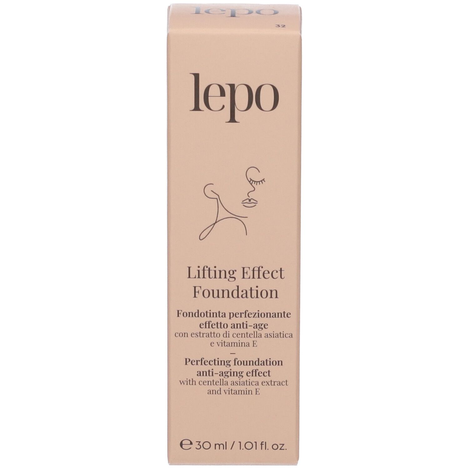 LEPO Lifting Effect Foundation Fondotinta perfezionante effetto anti-age NUANCE 32
