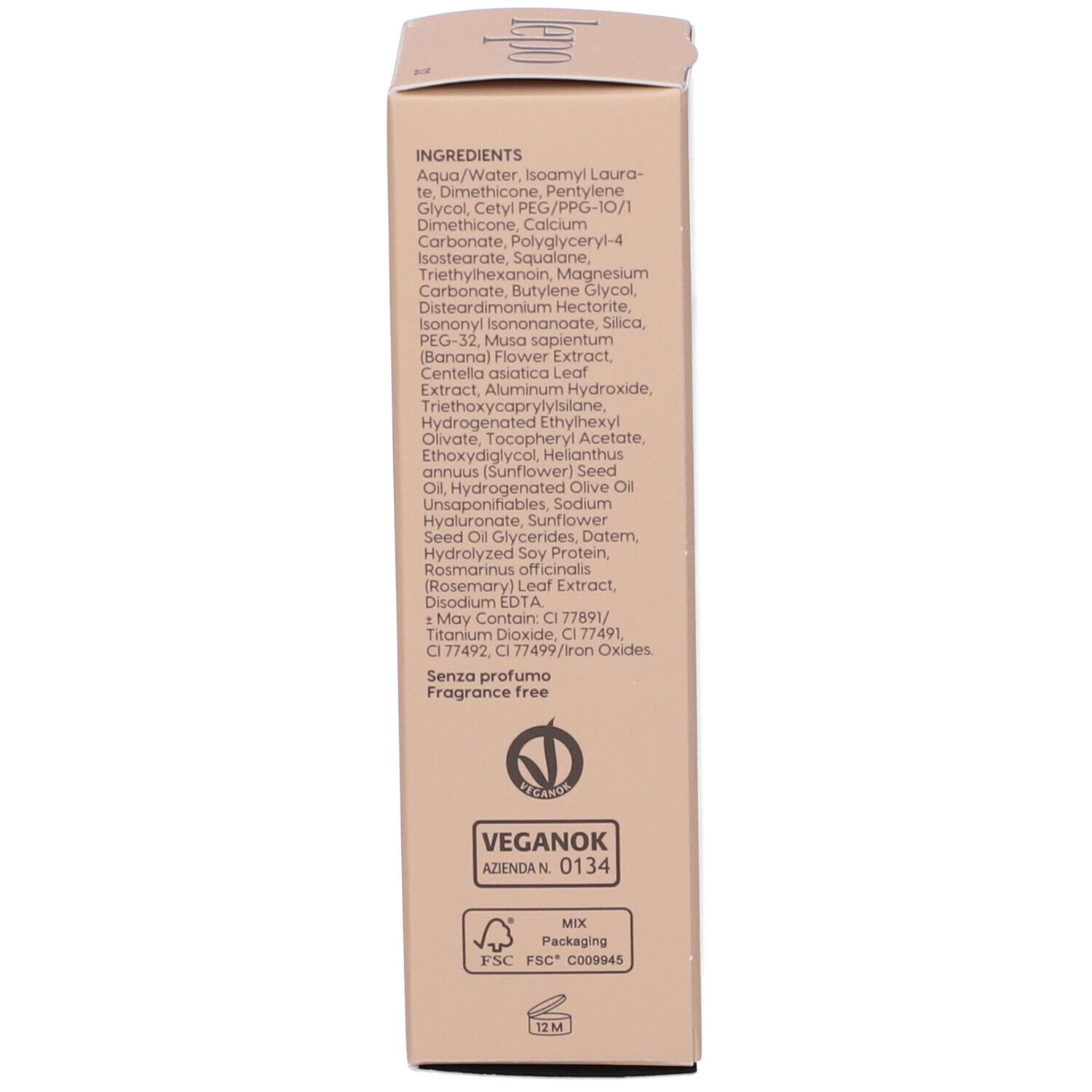 LEPO Lifting Effect Foundation Fondotinta perfezionante effetto anti-age NUANCE 32