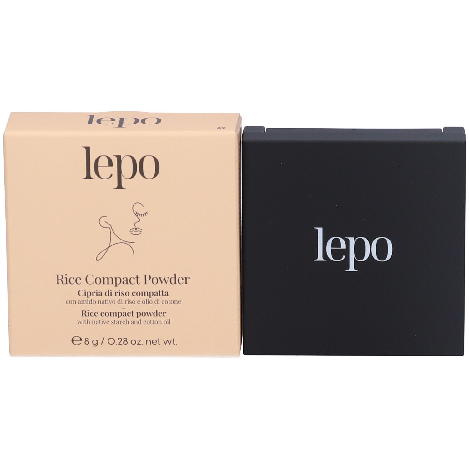 LEPO Rice Compact Powder Cipria di riso compatta NUANCE 89
