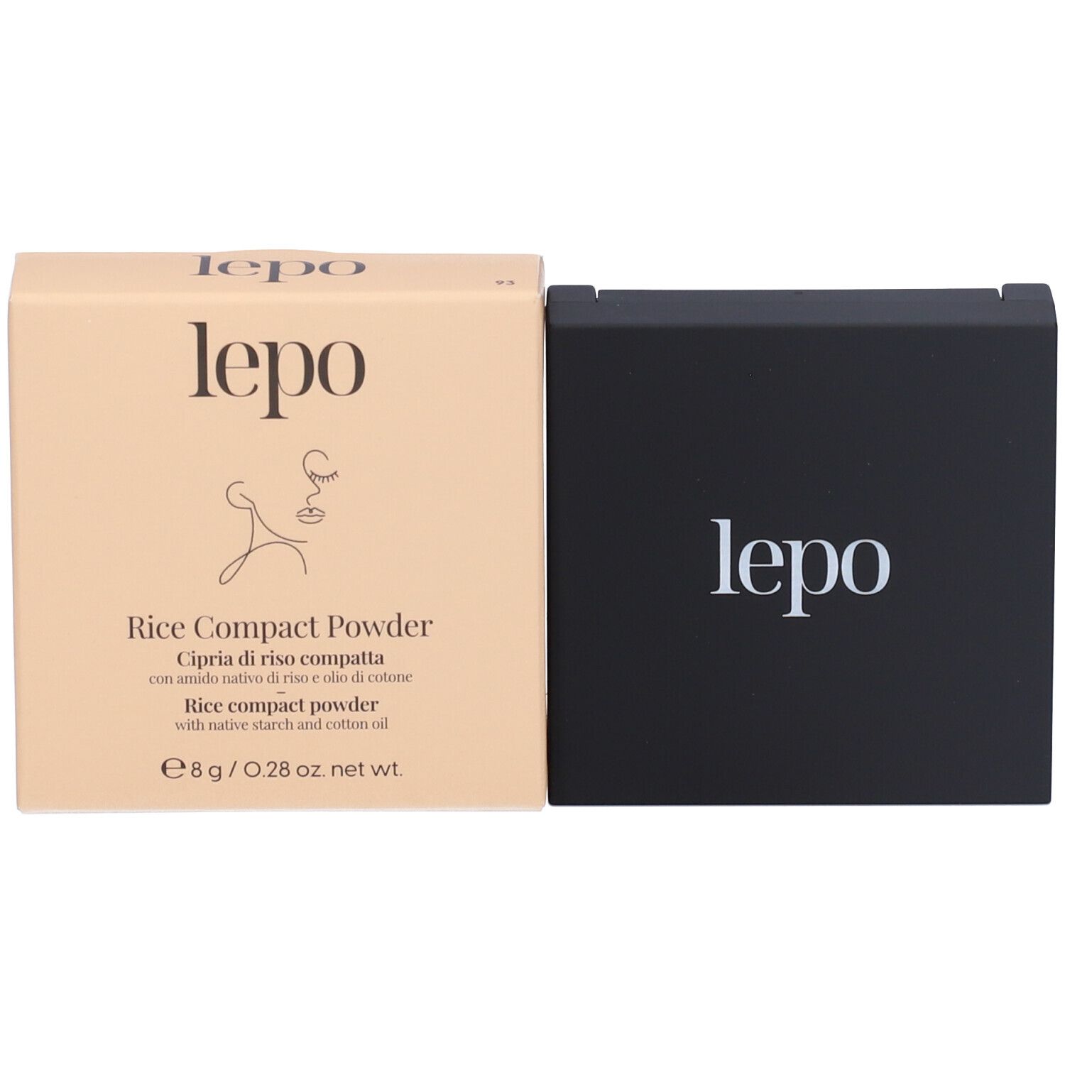 LEPO Rice Compact Powder Cipria di riso compatta NUANCE 93