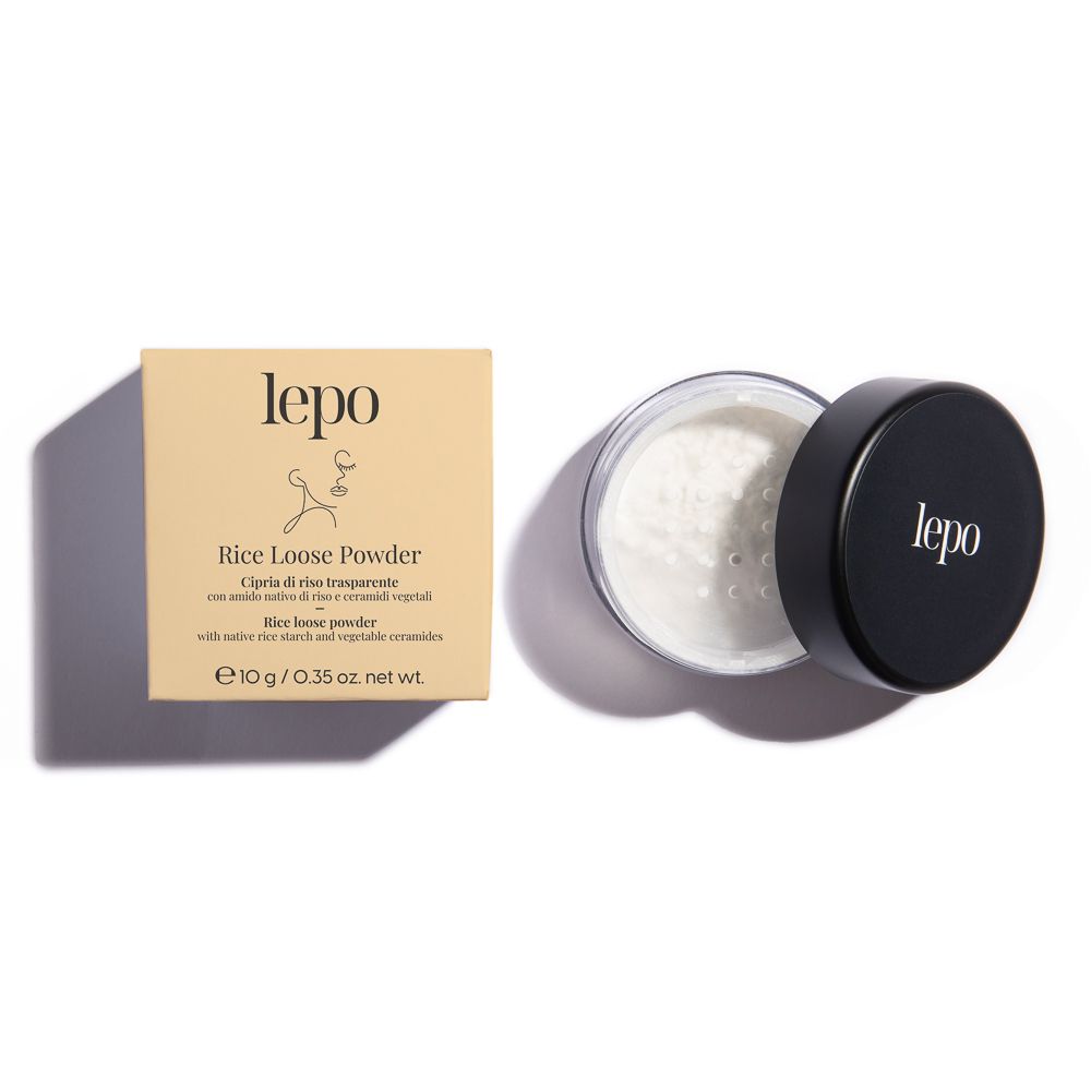 LEPO Rice Loose Powder Cipria di riso trasparente