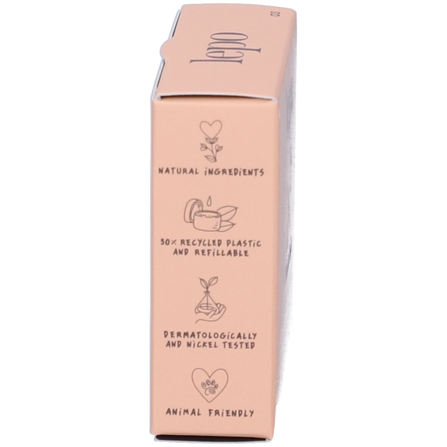 LEPO XLent Blush Fard in polvere compatta NUANCE 03