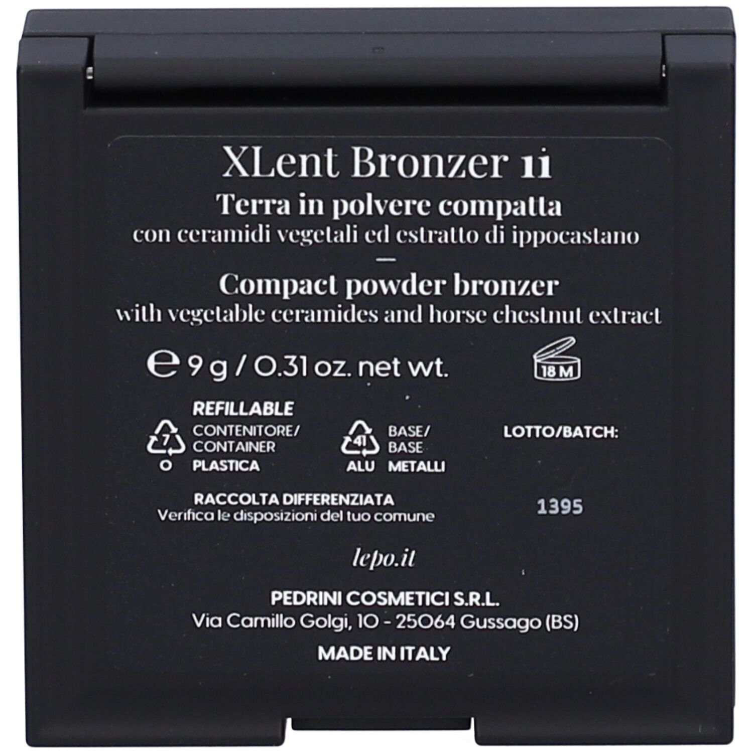 LEPO XLent Bronzer Terra in polvere compatta NUANCE 11