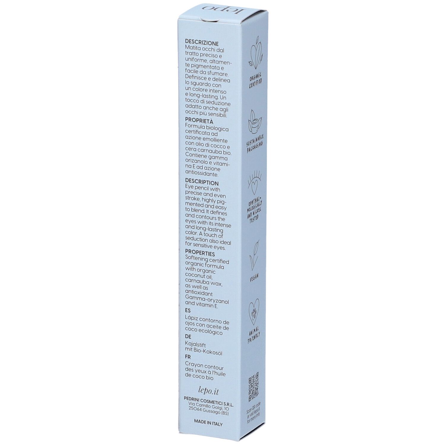 LEPO Biosense Eye Pencil Matita contorno occhi NUANCE 03 GRIGIO