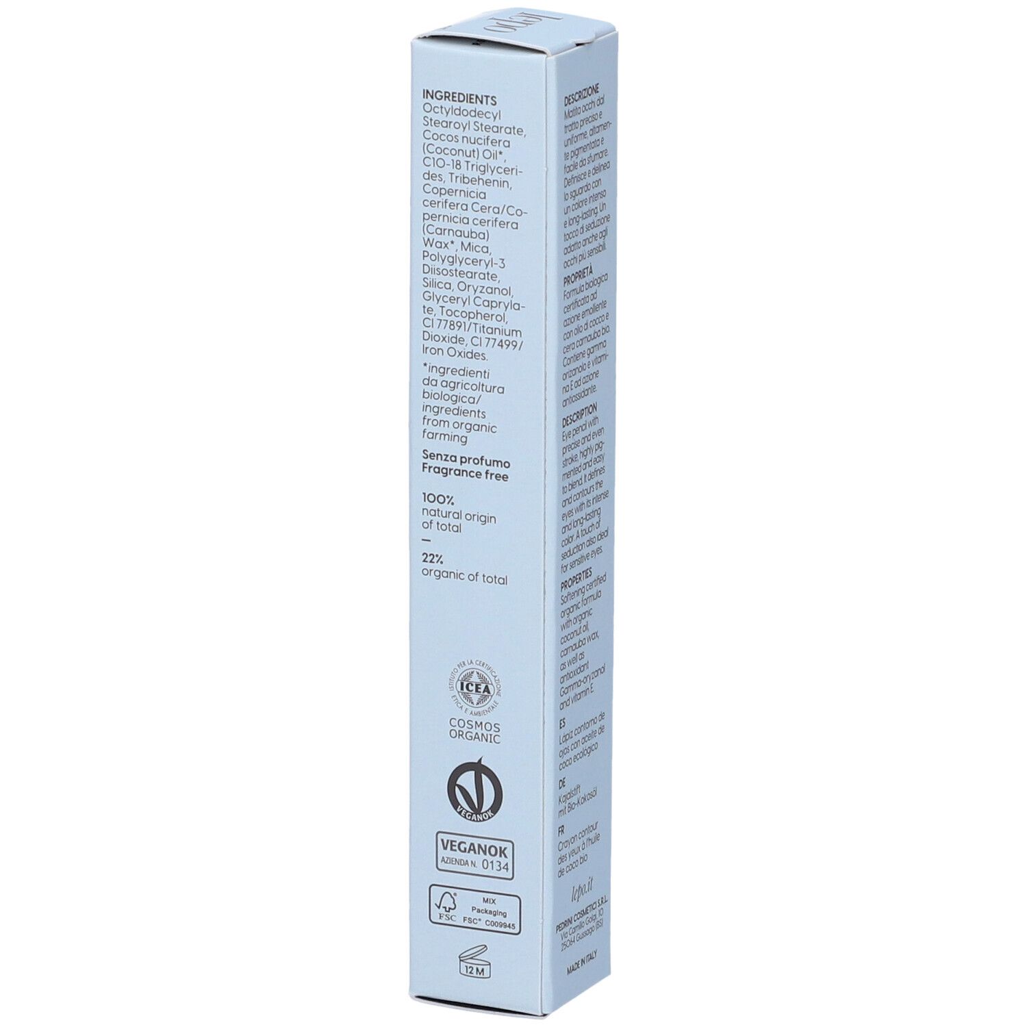 LEPO Biosense Eye Pencil Matita contorno occhi NUANCE 03 GRIGIO