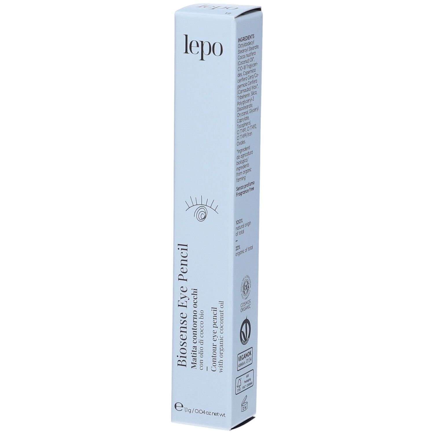 LEPO Biosense Eye Pencil Matita contorno occhi NUANCE 12 MARRONE