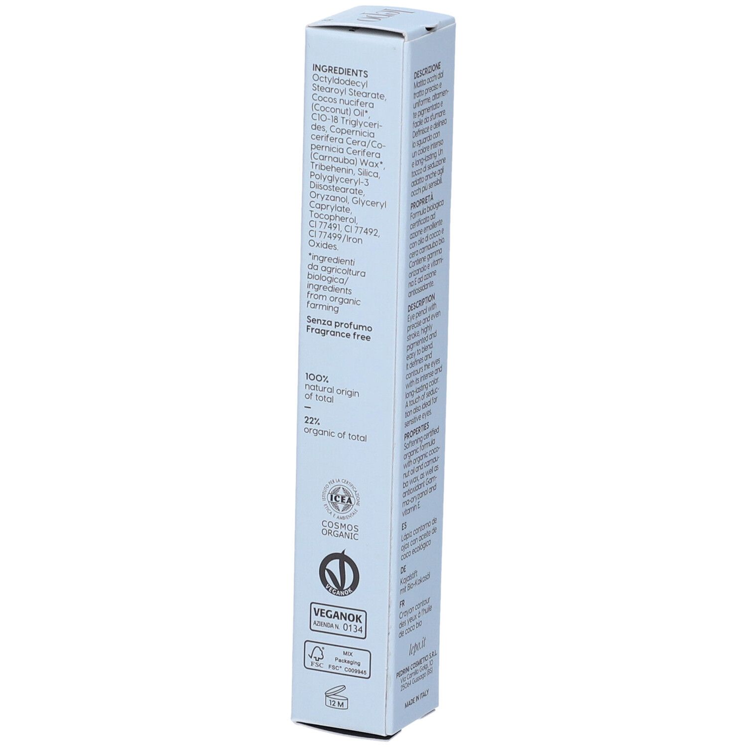 LEPO Biosense Eye Pencil Matita contorno occhi NUANCE 12 MARRONE