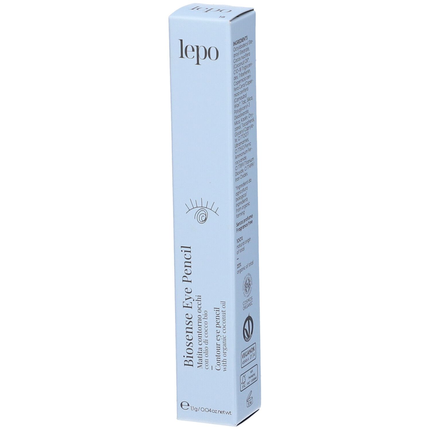 LEPO Biosense Eye Pencil Matita contorno occhi NUANCE 18 BLU PROFONDO