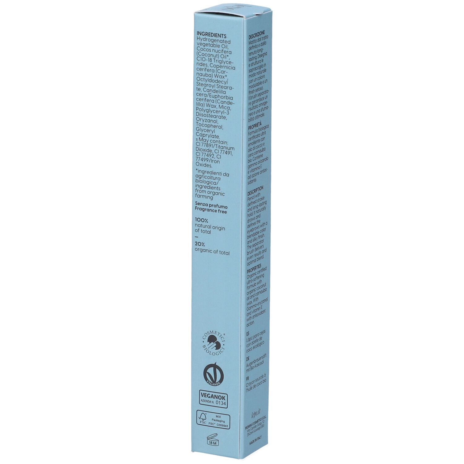 LEPO Biosense Eyebrows Matita sopracciglia NUANCE 30 MARRONE SCURO