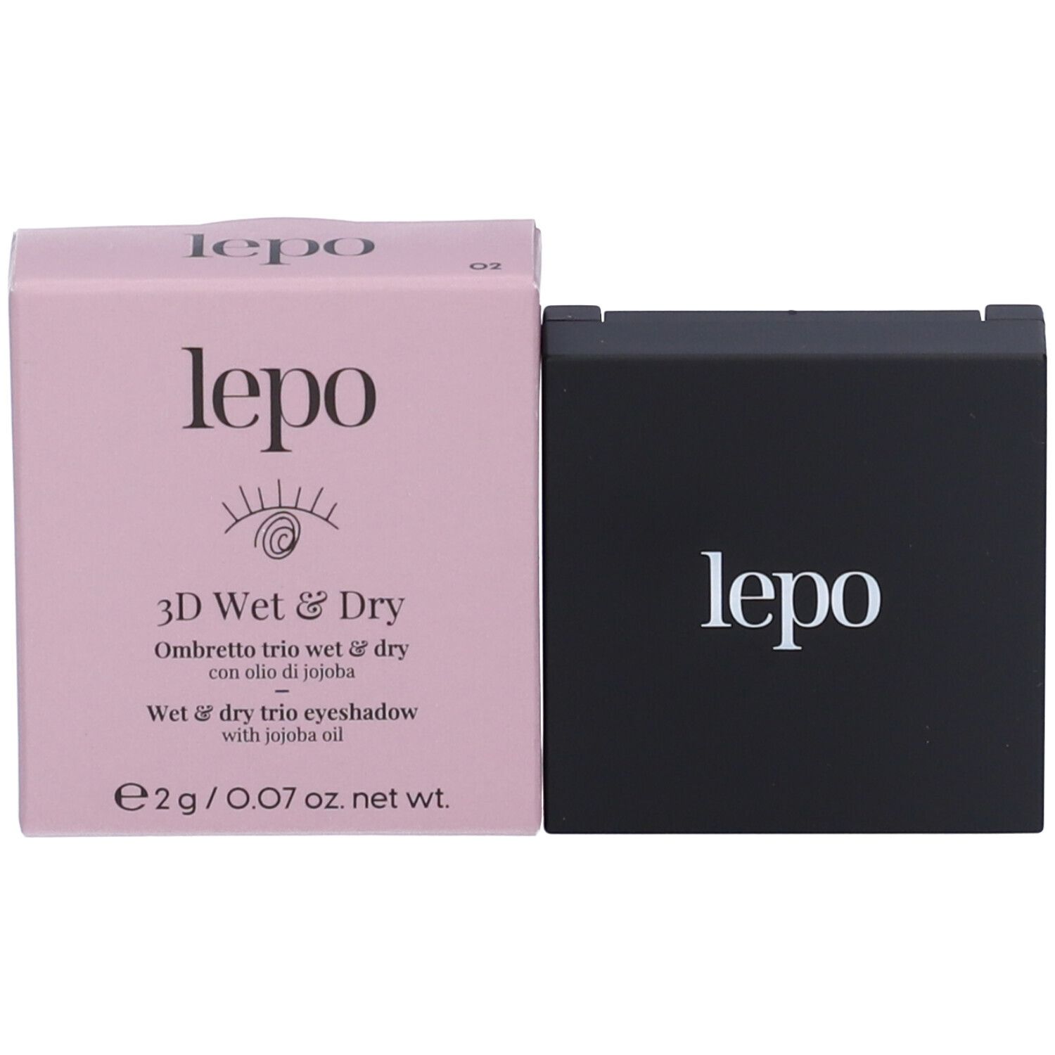 LEPO 3D Wet & Dry Ombretto trio wet & dry Tonalità 02 PRATI DI TOSCANA