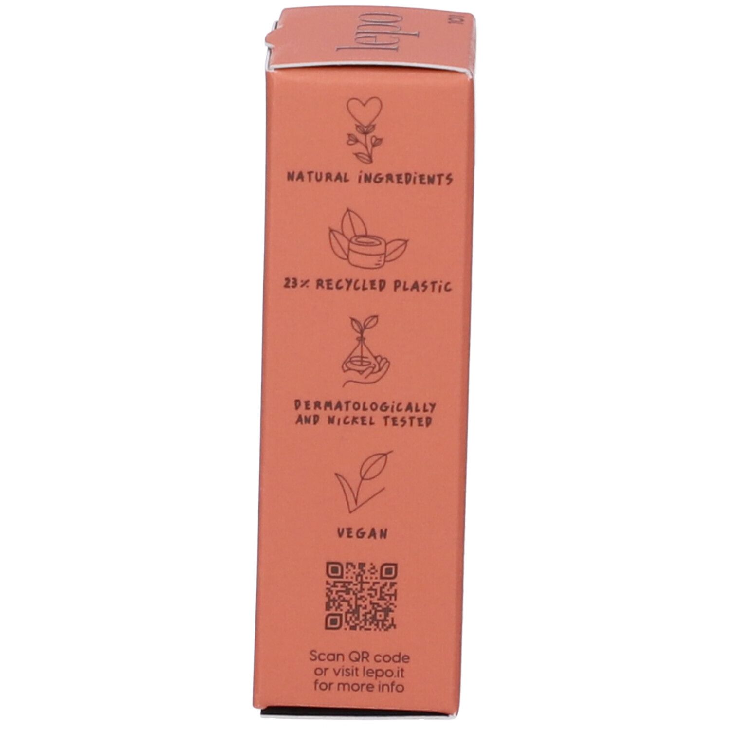 LEPO 3D Lipstick Rossetto alta definizione Tonalità 101 GINSENG