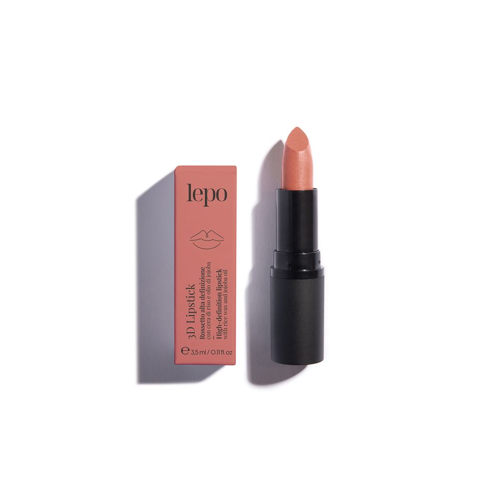 LEPO 3D Lipstick Rossetto alta definizione Tonalità 104 PESCA