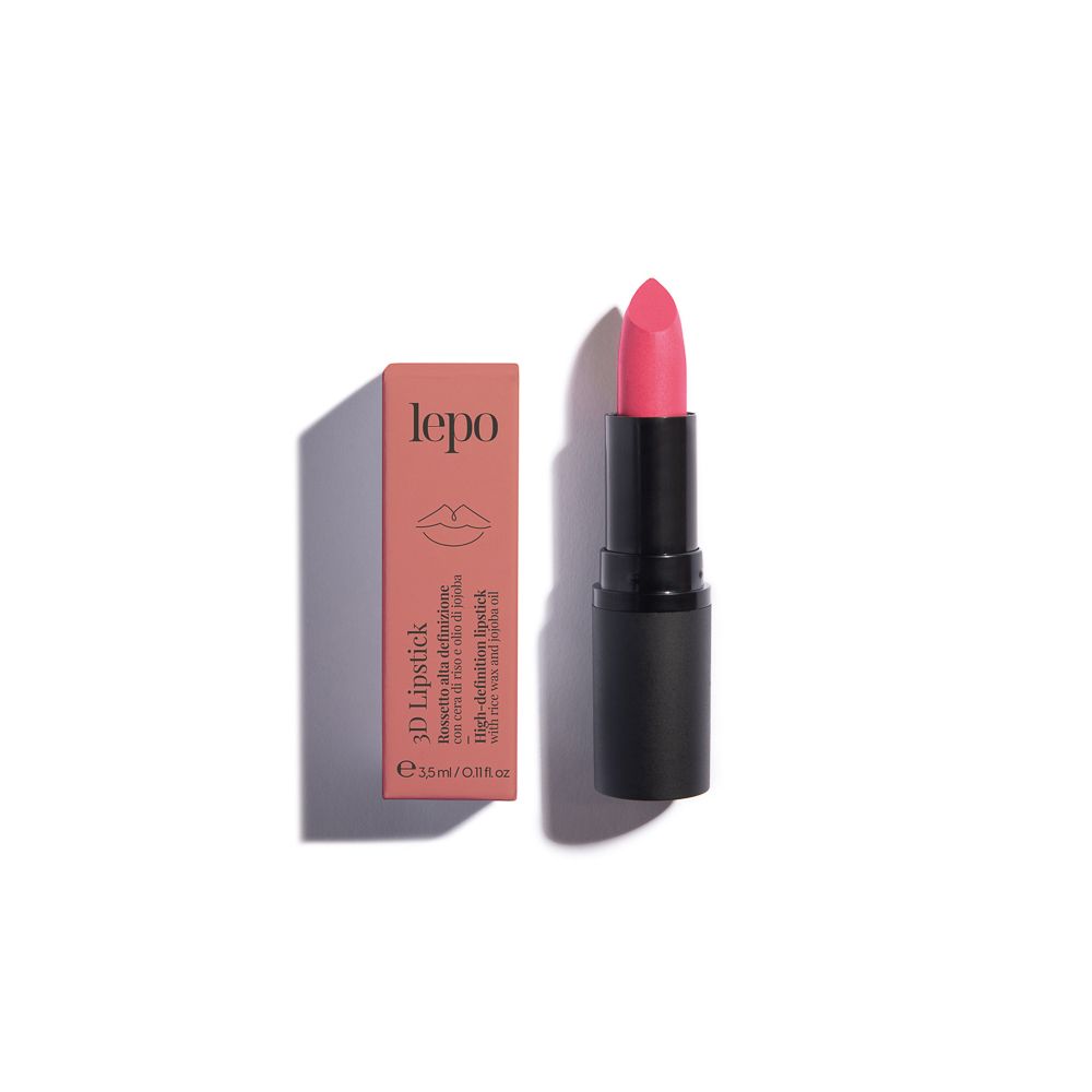 LEPO 3D Lipstick Rossetto alta definizione Tonalità 107 GERANIO