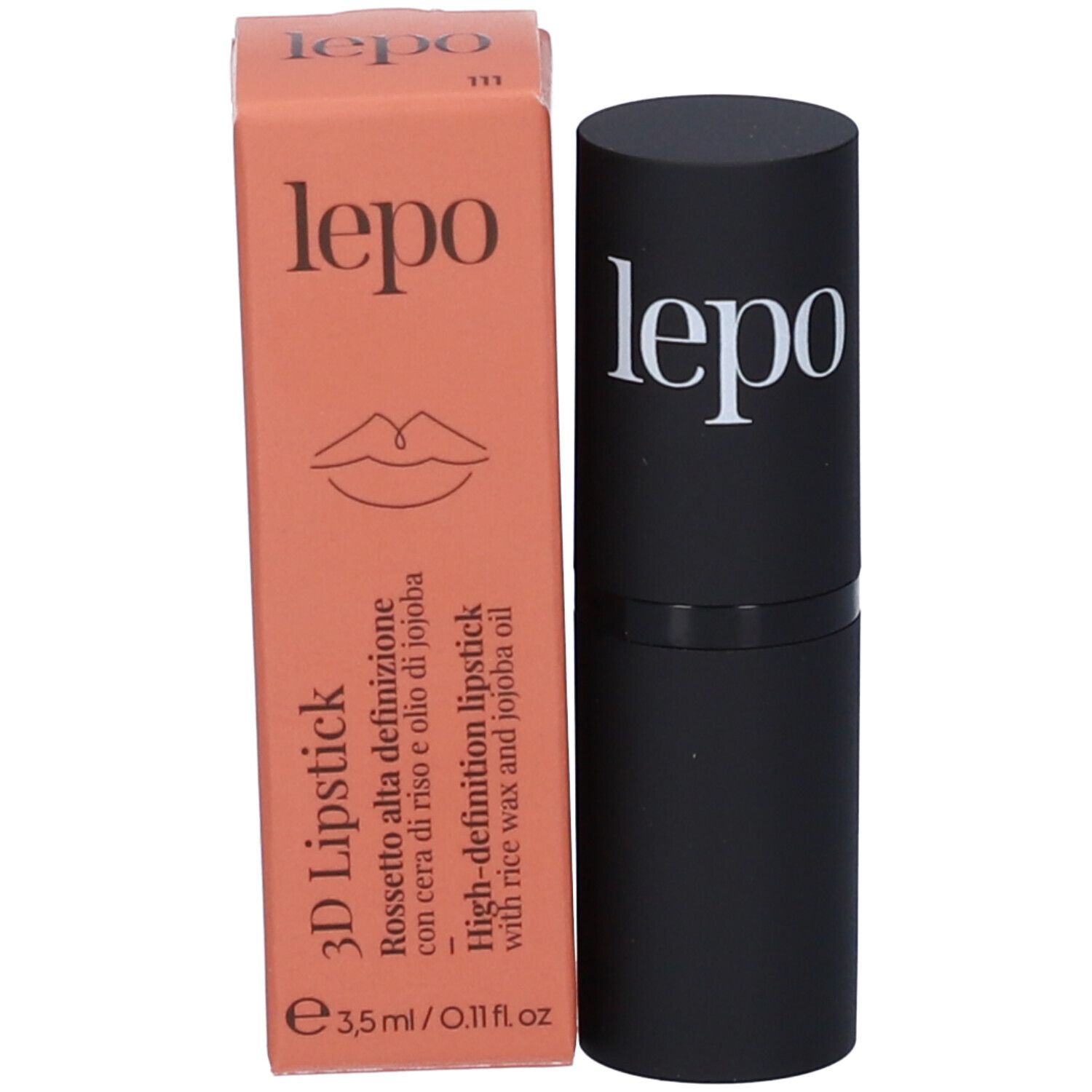 LEPO 3D Lipstick Rossetto alta definizione Tonalità 111 RUBINO