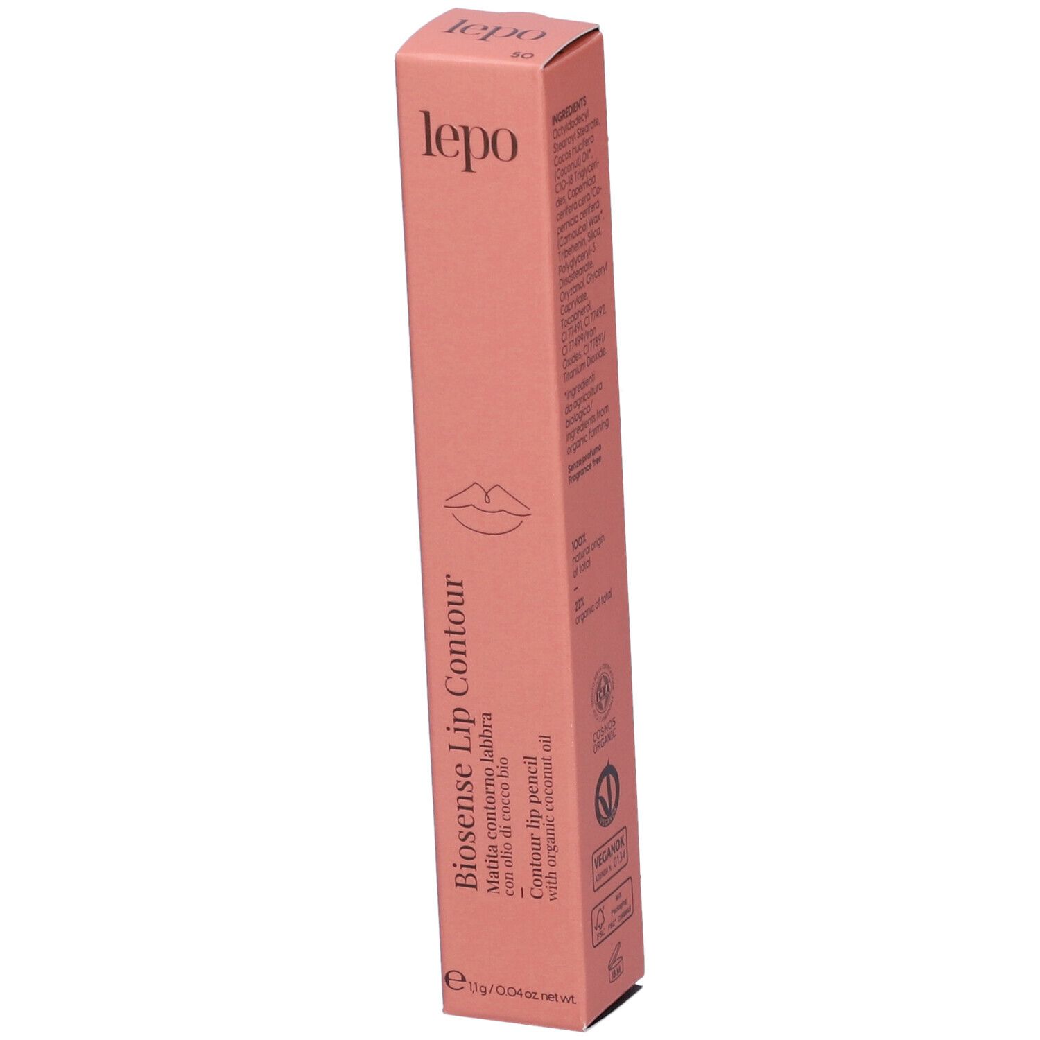 LEPO Biosense Lip Contour Matita contorno labbra Tonalità 50 MATTONE