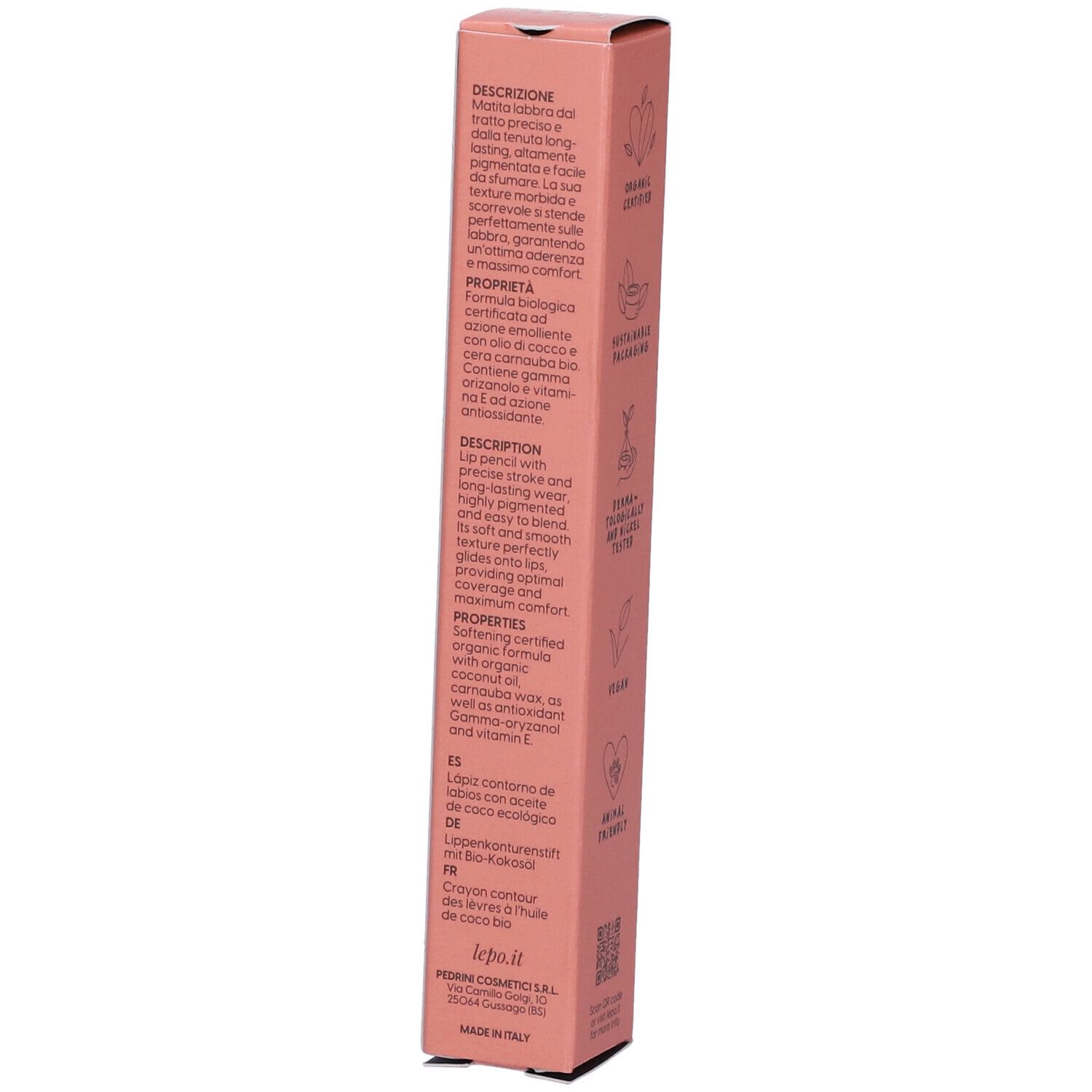 LEPO Biosense Lip Contour Matita contorno labbra Tonalità 50 MATTONE