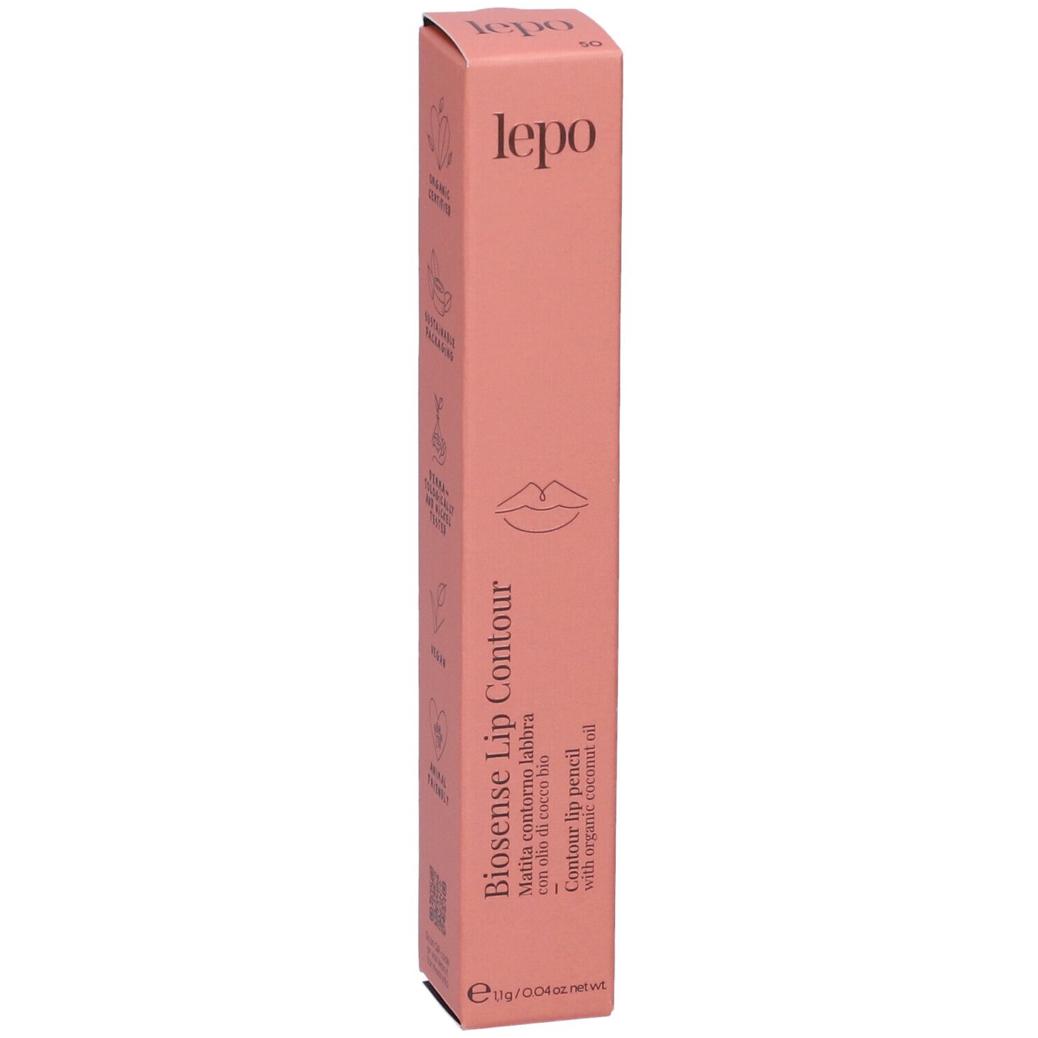 LEPO Biosense Lip Contour Matita contorno labbra Tonalità 50 MATTONE
