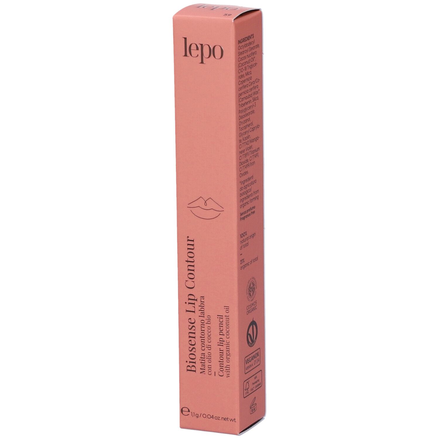 LEPO Biosense Lip Contour Matita contorno labbra Tonalità 59 ROSA INTENSO