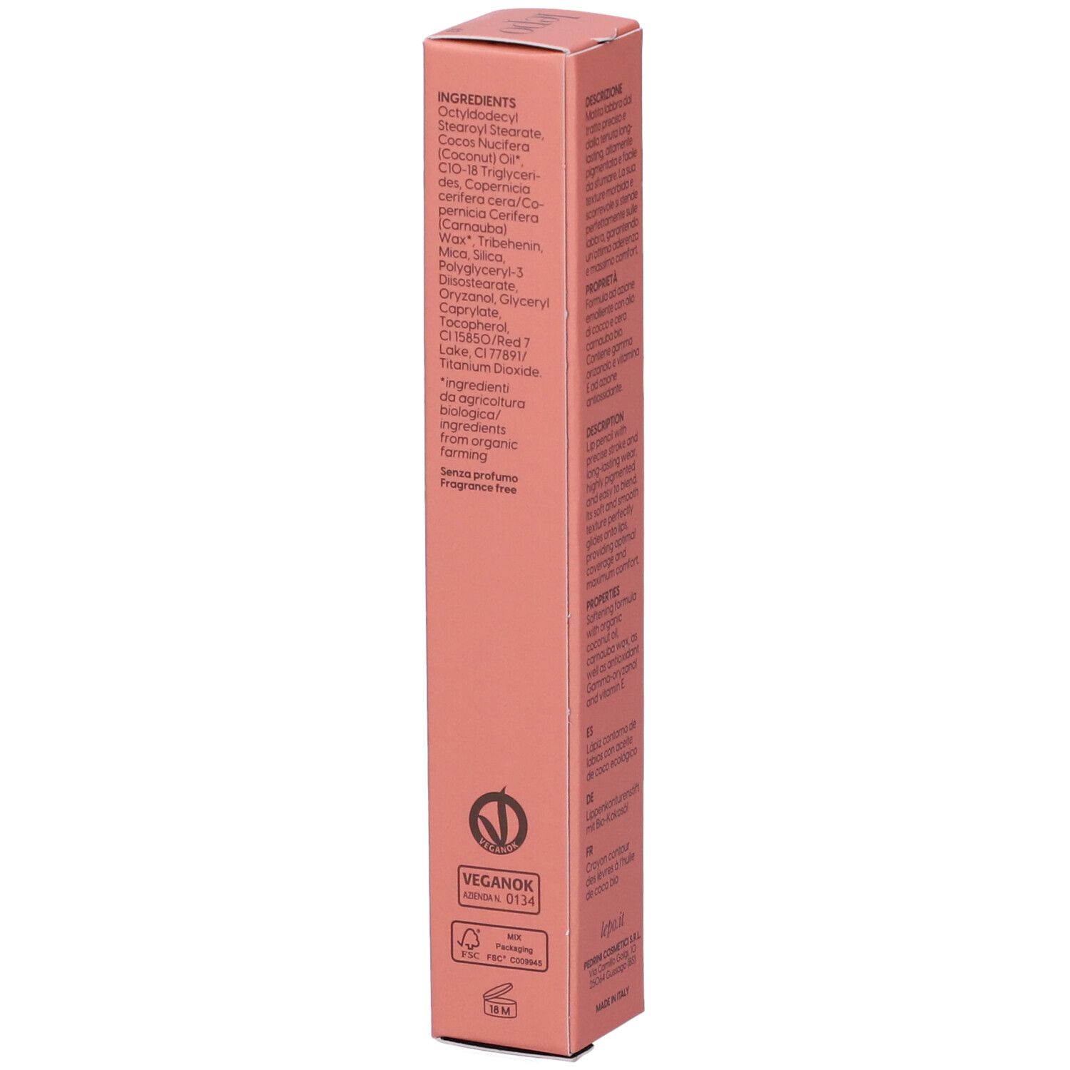 LEPO Biosense Lip Contour Matita contorno labbra Tonalità 62 PAPRIKA