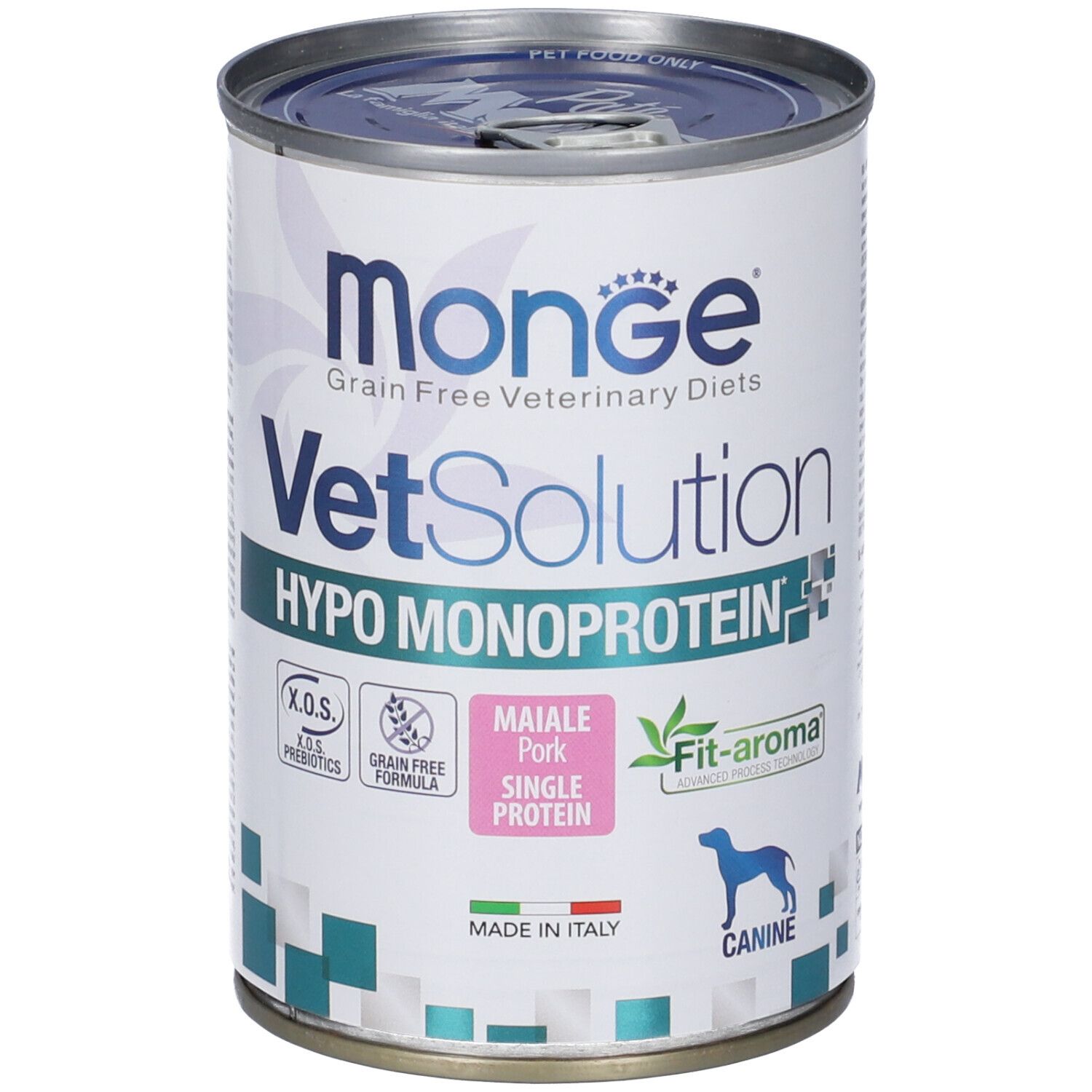 Monge Vetsolution Hypo Monoprotein Maiale Cani