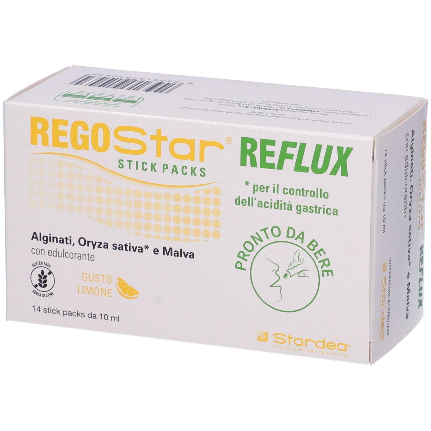 Regostar Reflux 14Stick Pack 140 ml Pulver zur Herstellung einer Lösung zum Einnehmen