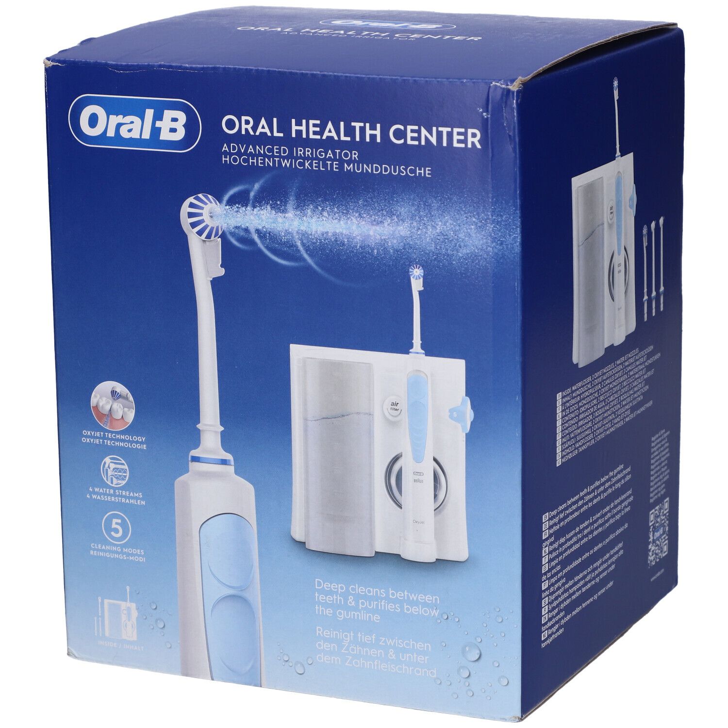 Oral-B Idropulsori Oxyjet Tecnologia Microbolle Intensità Regolabile 4 Ugelli - Immagine 14