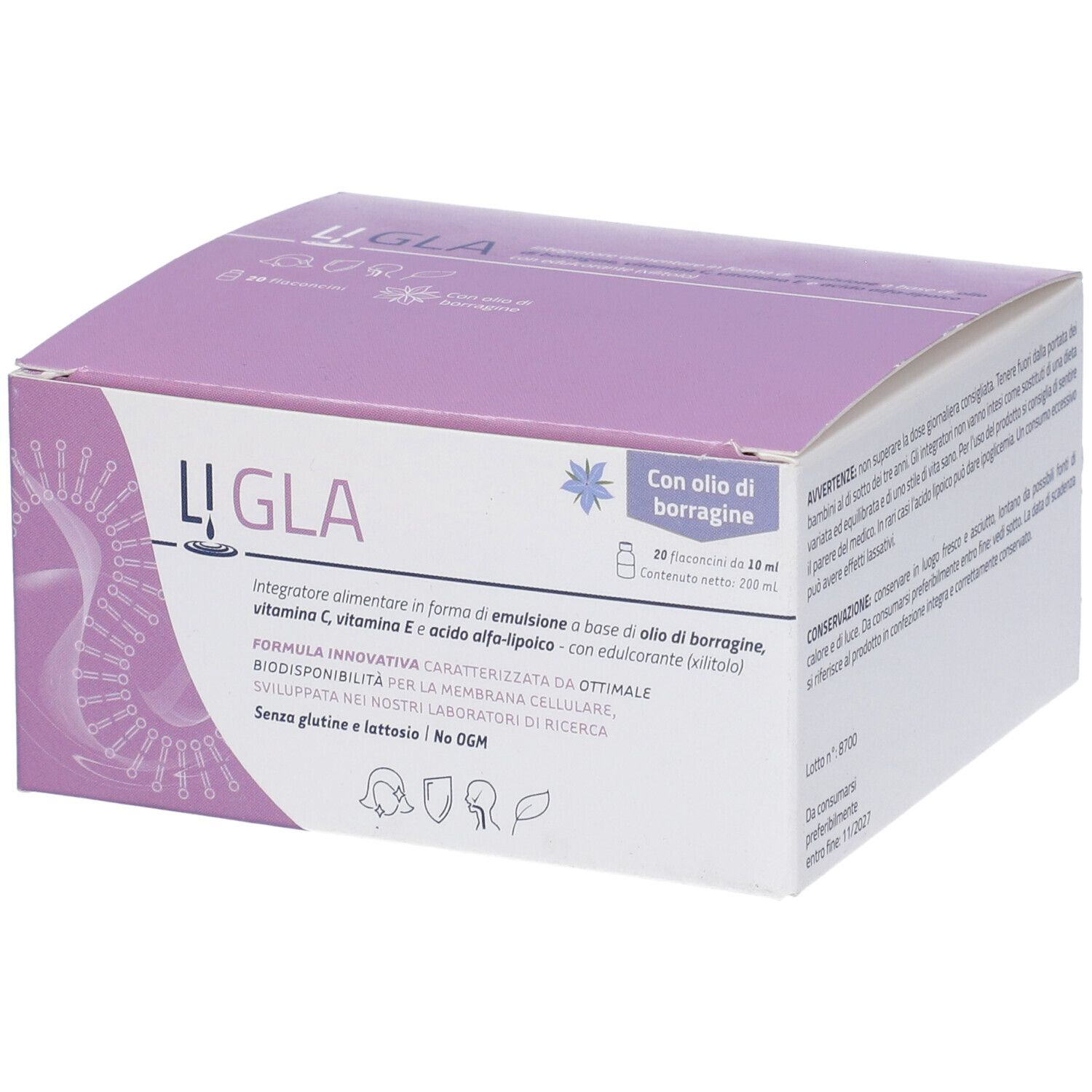 Li Gla 20 Flaconcini Da 10 ml