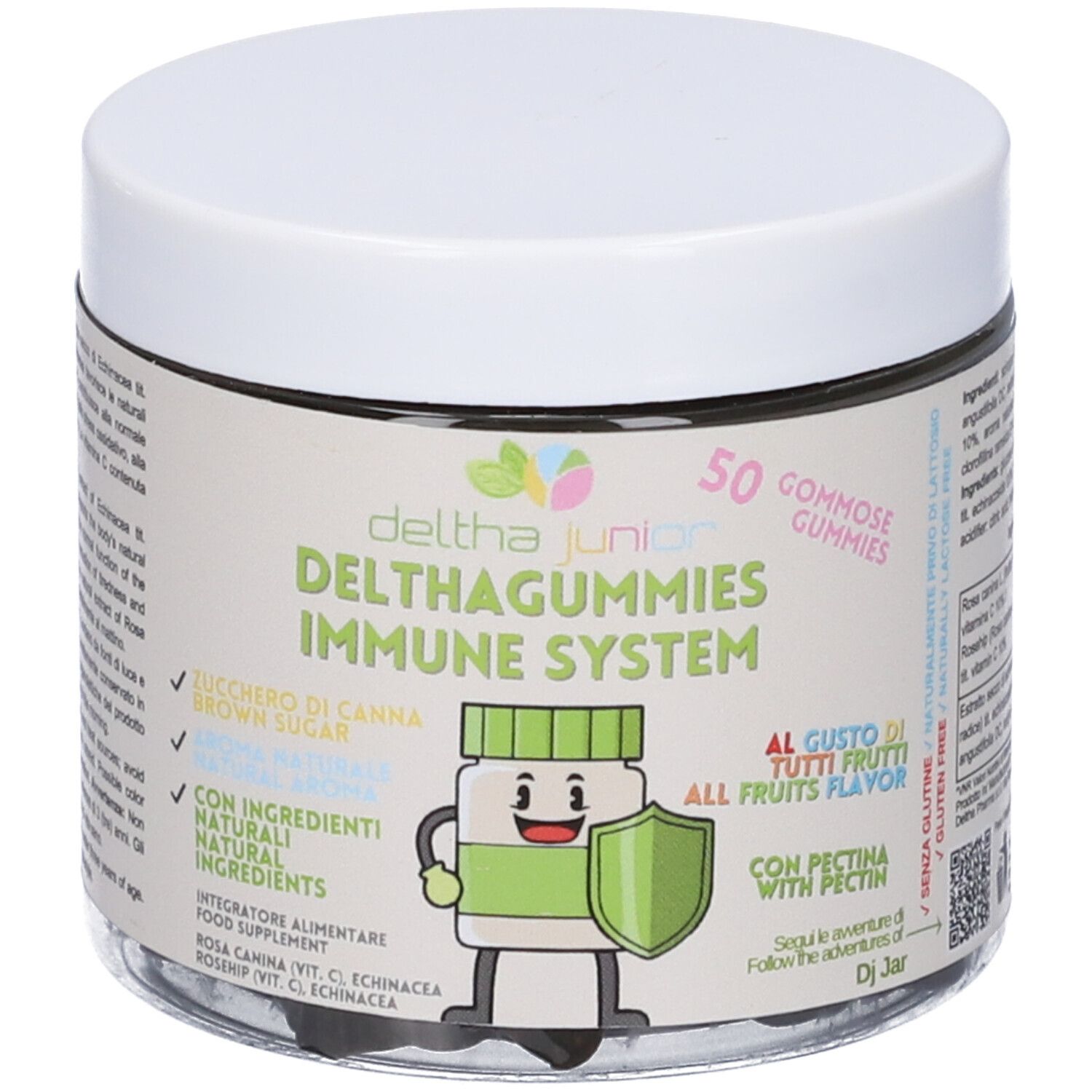 Deltha Junior DELTHAgummies Immune System Caramelle 110 g