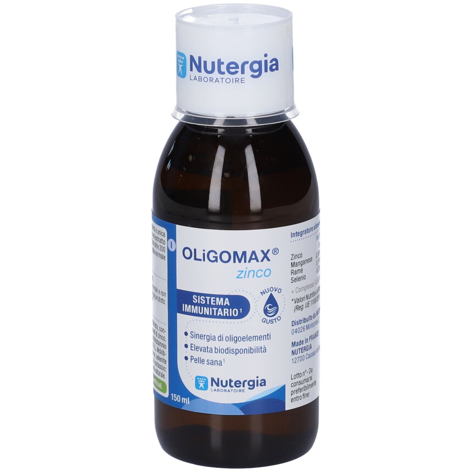 Laboratoire Nutergia Oligomax Zinco Soluzione Orale