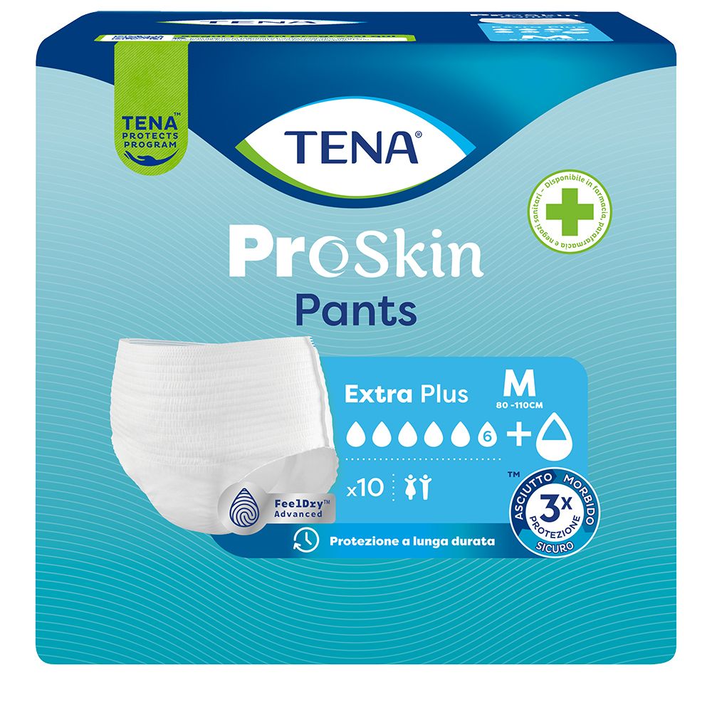 Tena Pants Extra Plus M 10Pz 10 St Windeln