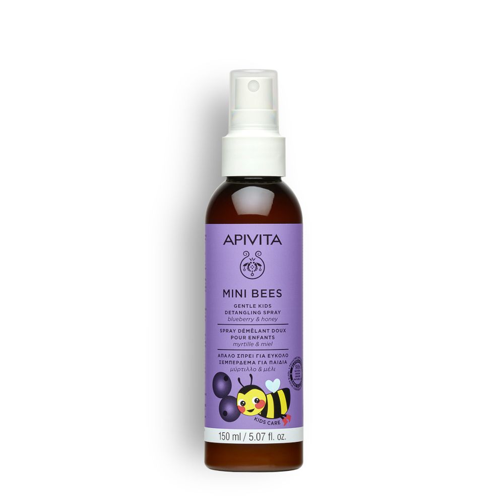 Apivita Mini Bees Spray Capelli Districante Delicato per Bambini con Mirtillo e Miele - 2 anni- Risparmia il 10% con il codice: apivita0926