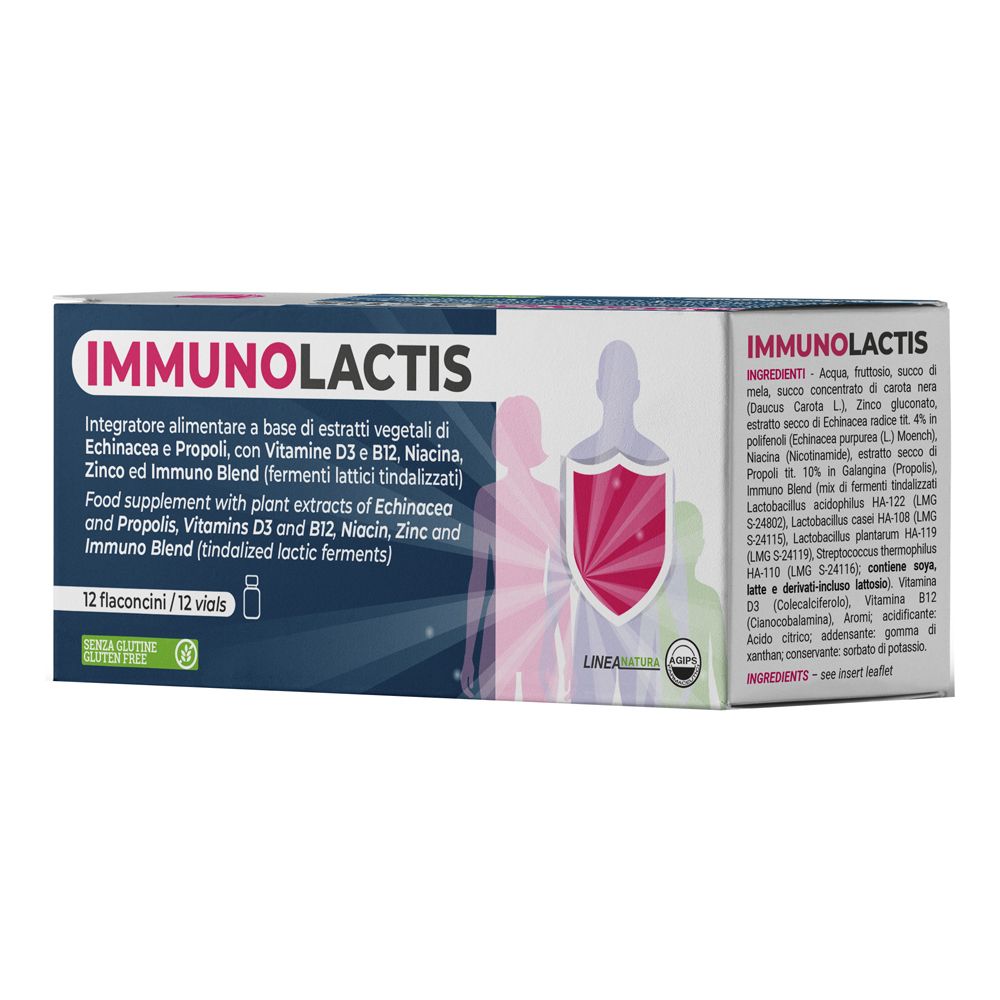 Immunolactis 12 Flaconcini Da 10 Ml