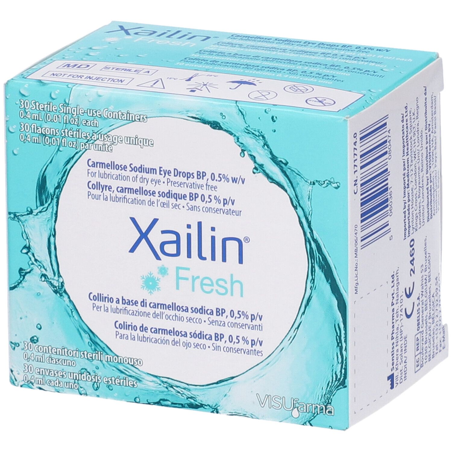 Collirio Xailin Fresh 30 Flaconcini X 0,4 Ml