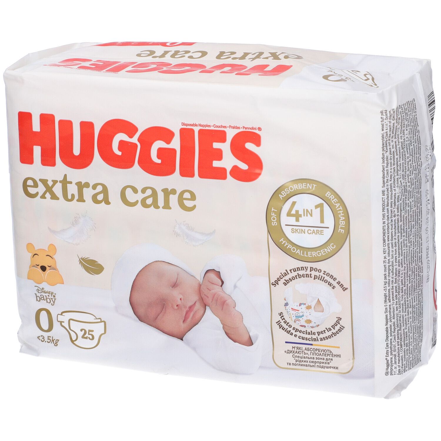 Huggies Pannolini Extra Care Taglia 0
