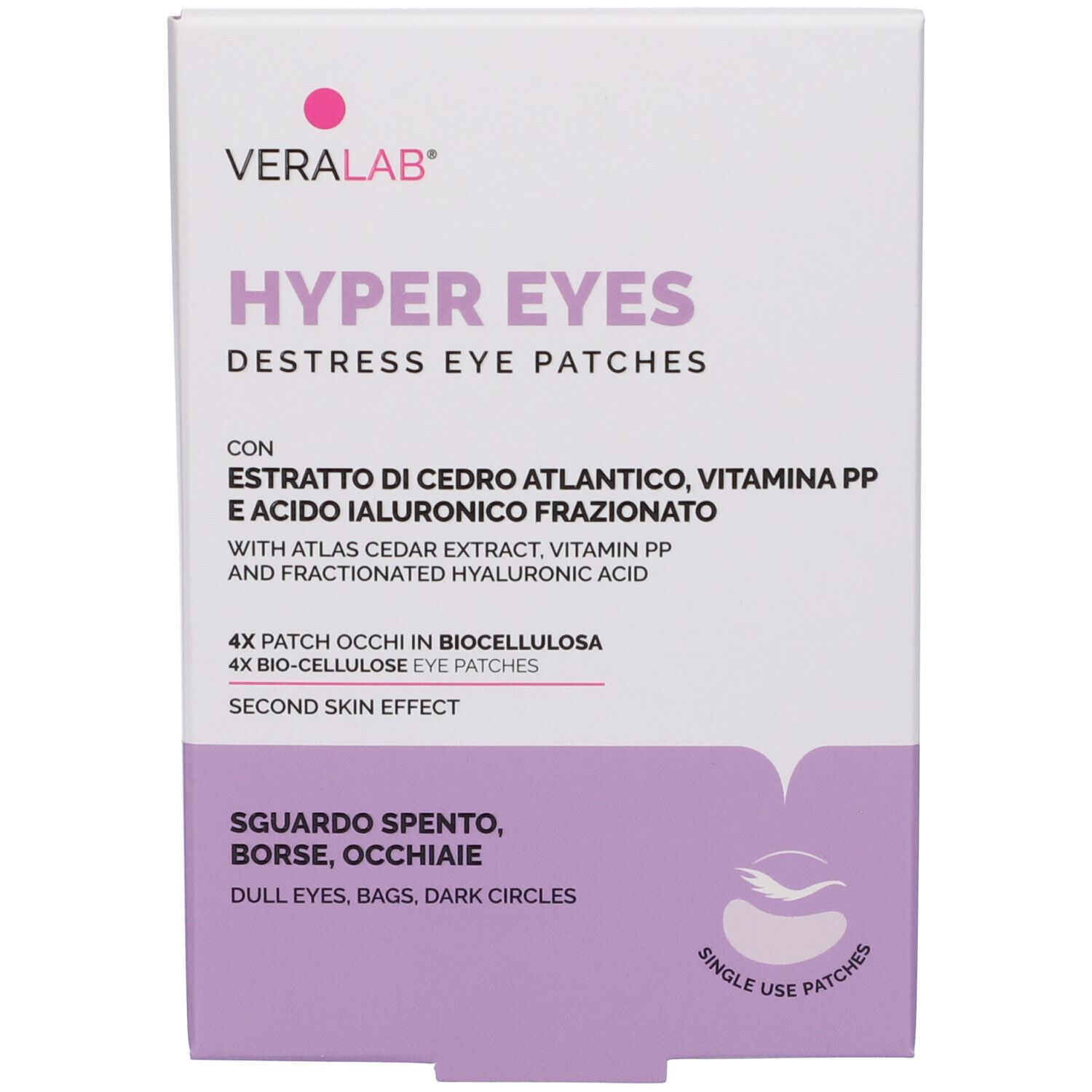 Veralab Hyper Eyes Destress - 4 Eye Patches - Immagine 3