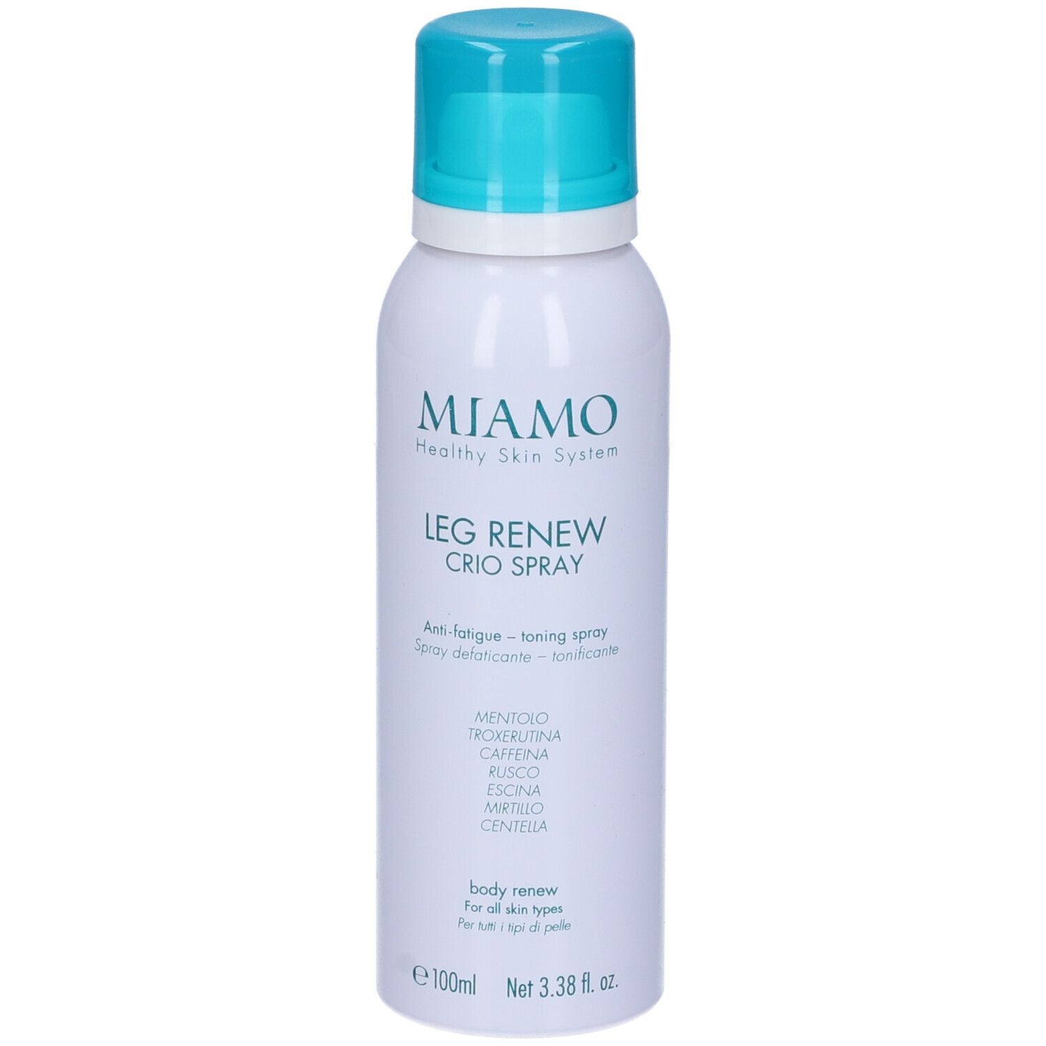 Miamo Leg Renew Crio Spray Defaticante Gambe