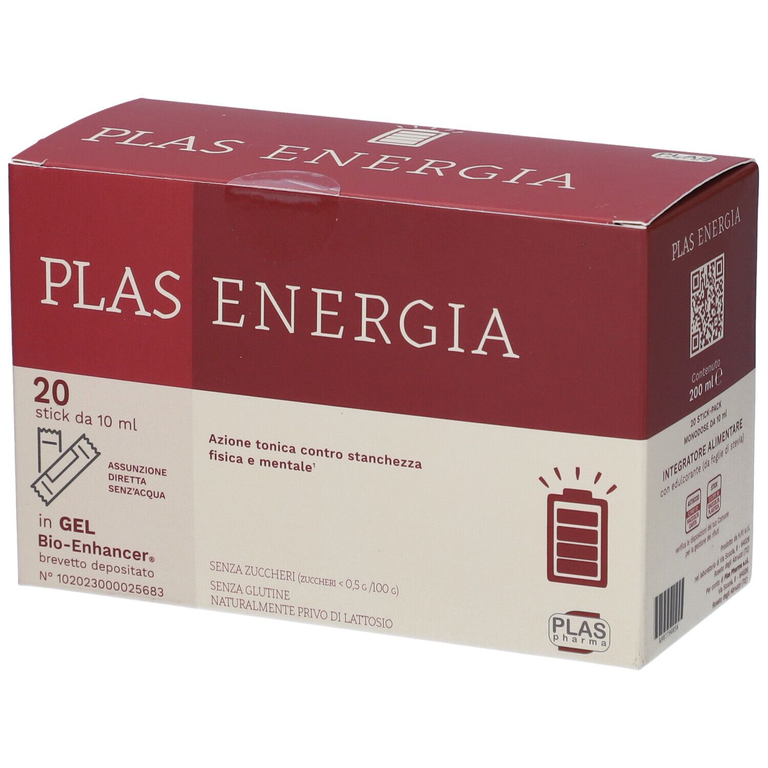 Health Progress Italia Srl Plas Energia 20 Stick Pack - Immagine 8