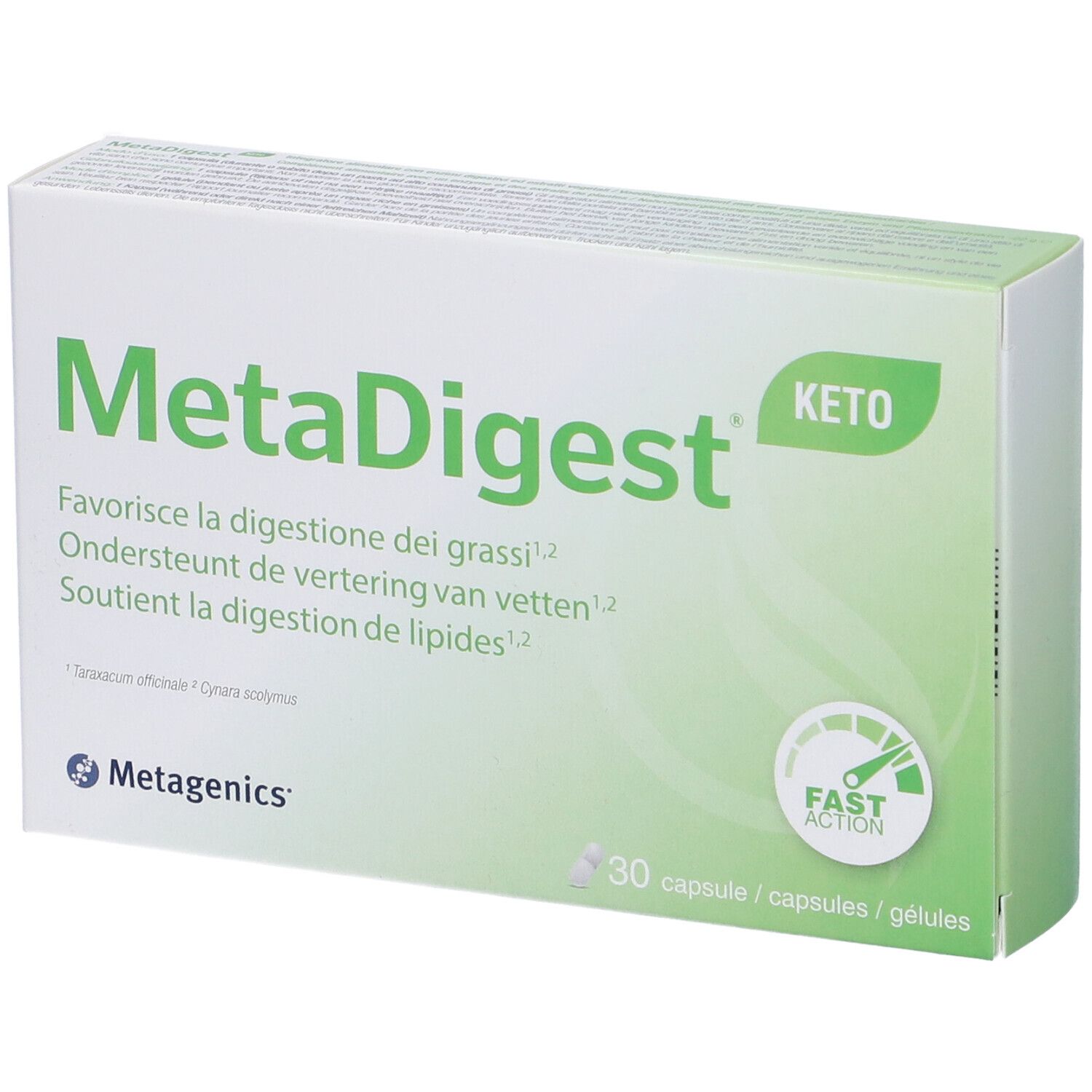 Metagenics MetaDigest KETO Compresse