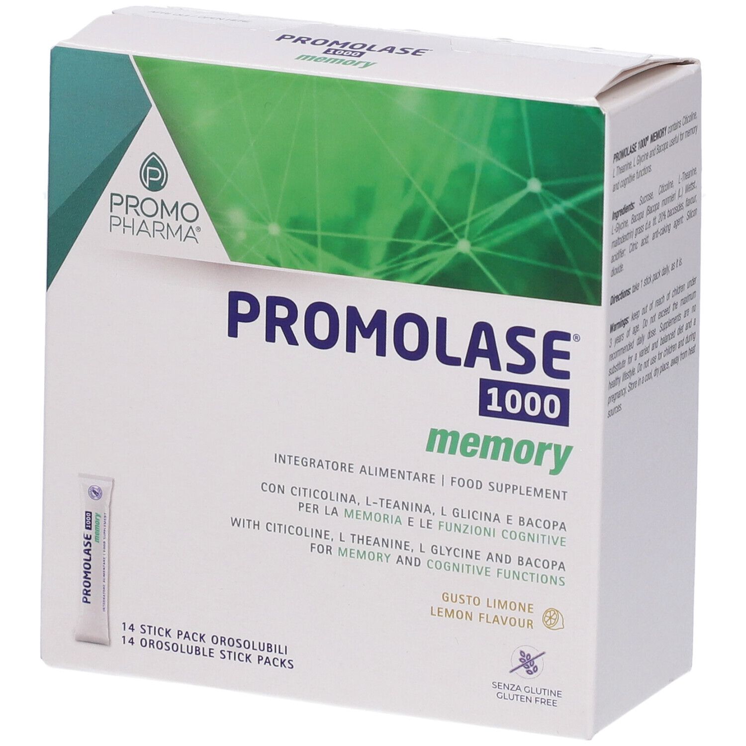 PromoPharma Promolase 1000® Memory Stick Pack Orosolubili