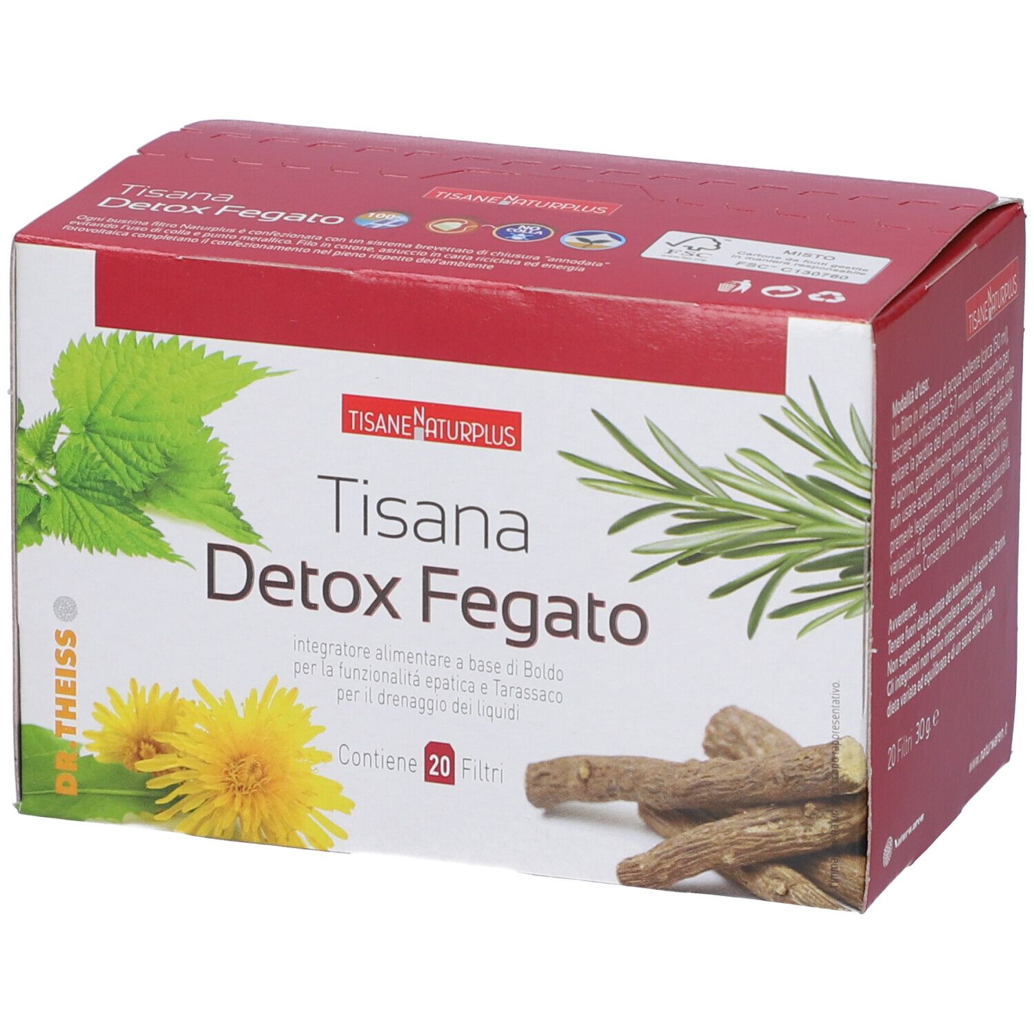 Naturplus Tisana Detox Fegato